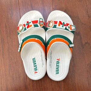 7-Eleven Crocs Slides